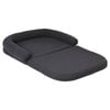 Tedi's Foldable Human Size Dog Calming Bed Memory Foam Orthopedic XXXL in Grey