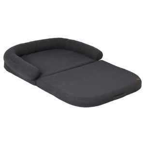 Tedi's Foldable Human Size Dog Calming Bed Memory Foam Orthopedic XXXL in Grey