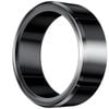 KUMI Smart Ring H1 Zirconium Ceramic & Stainless Steel -Size 12, Black