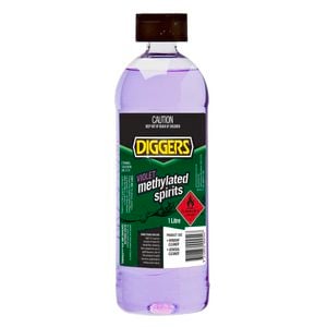 Diggers Violet Methylated Spirits - 1L