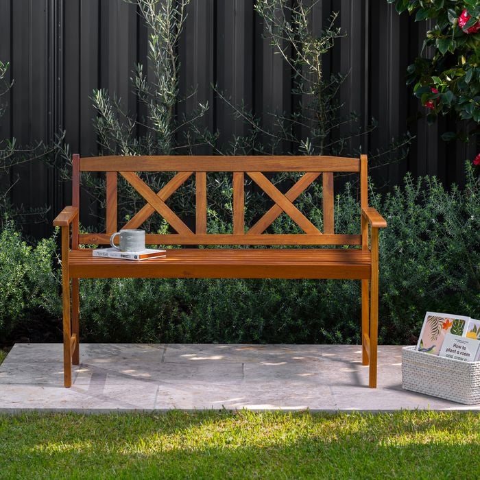 Marquee 1180 x 565 x 790mm Timber Outdoor Bench
