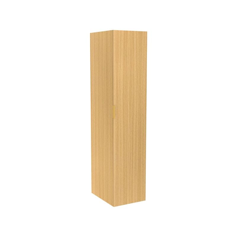 Lugna 2048 x 450 x 580mm Sand 5 Shelf Right Hinged Door Storage Cabinet
