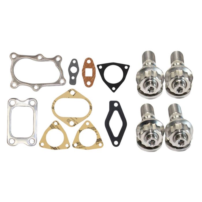 Permaseal MLS-R Turbo To Manifold Installation Titanium Stud & Gasket Kit For Nissan Skyline R34 RB25DET 2.5L