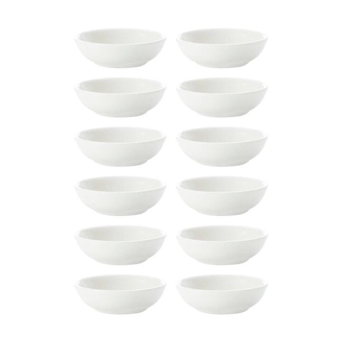 12PK Maxwell & Williams White Basics Round Sauce 7cm