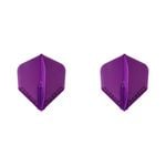 2x 3pc Robson Plus Dart Flights Standard Accessory Set - Violet
