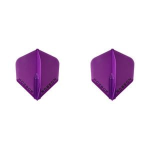 2x 3pc Robson Plus Dart Flights Standard Accessory Set - Violet