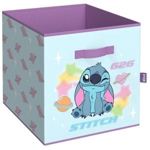 Disney 33 x 37 x 33cm Blue & Purple Stitch Cube Insert