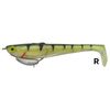 Zerek Flat Shad Pro 4.5" Snagless Soft Plastic Fishing Lure Redfin