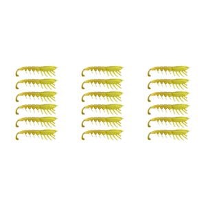 3x 6PK 3In Rapala Crush City The Imposter Plastic Prawn Lures - Banana Prawn