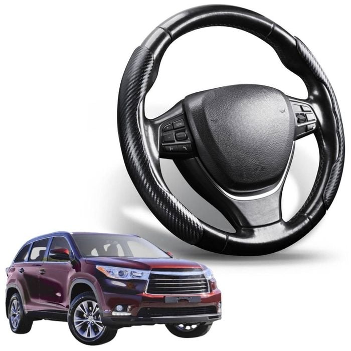 Segmented Steering Wheel Cover for Toyota Kluger 2014 - 2020 (XU50)