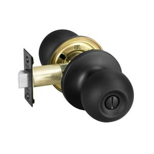 Delf Matte Black Valencia Privacy Knob Set 