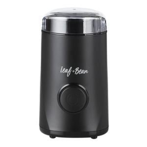 Leaf & Bean One Touch Coffee Grinder Matte Black 10.2x9.9x17.7cm/60g