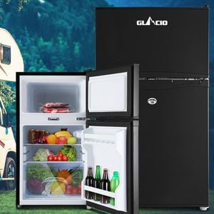 Glacio 90L Portable Camping Bar Fridge Freezer 12V/24V/240V