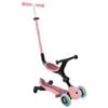 Globber Go Up Active Lights 360 - Pastel/deep Pink