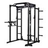 Brixx Zeus 5000 Power Rack, Bench, 100kg Plates, & Barbell Package - Black