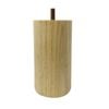 Adoored 73 x 150mm Raw Wood Round Furniture Leg