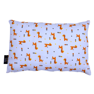 Yarra Textiles Toddler/Kids Pillow with Pillowcase ( Giraffe design ) -  46 cm x 30 cm x 10cm