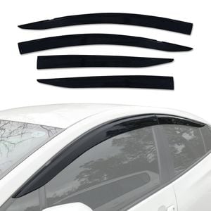 AUSGO Injection Weather Shields For Toyota Prius 2016-Onwards Weathershields Window Visors Wind Deflectors