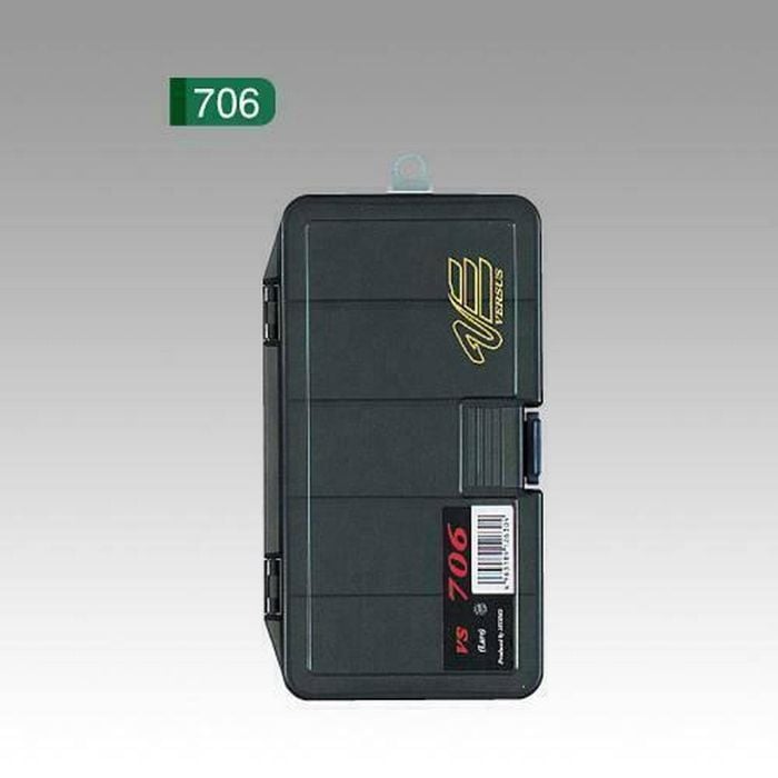 Meiho Versus Fishing Tackle Box VS706  Smoke Black Colour