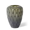 E Style 20cm Glass Nadine Flower Vase Decor - Dusty Green