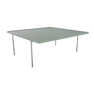 Absco Structures 5.5 x 5.5 x 2.37 Pale Eucalypt Double Skillion Carport