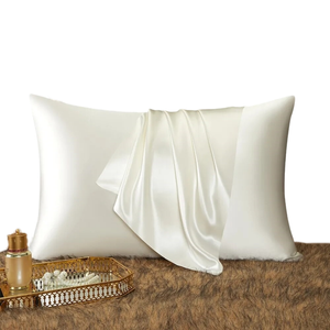 Anypillow Pillowcase 50x90cm White Natural Mulberry Silk