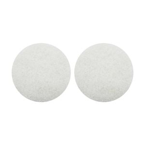 2pk Glomesh Ultra High Speed Heat Floor Burnishing Pad Beige 500mm