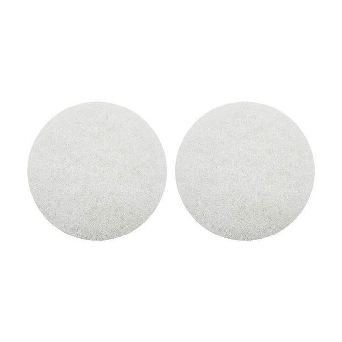 2pk Glomesh Ultra High Speed Heat Floor Burnishing Pad Beige 500mm