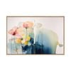 Artey | Azure Whispers Of Nature II - Framed Canvas - Natural Frame - 110 x 165cm