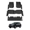 AUSGO 3-Row Set Car Floor Mats for GWM Tank 500 7-Seat 2024-Onwards Floor Liners