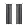 Smart Home Products 265 x 205cm Urban Pencil Pleat Room Darkening Curtain - 2 Pack - Charcoal