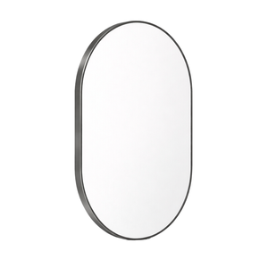 Barelli 750 x 500mm Gun Metal Grey Signature High Specification Scala Arch Framed Mirror