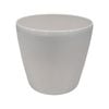 MODA 28cm Warm White Round Premium Self Watering Planter