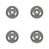 4pk Ezy Grip Standard Disc Weight Plate Home Workout Exercise 1.25kg