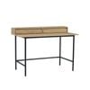Modern Furniture DOVER Study Desk 120cm - Natural & Black