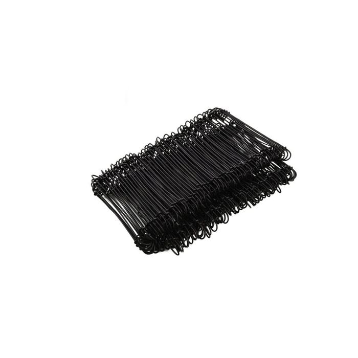 Jack 110mm Black Rod Tie - 200 Pack