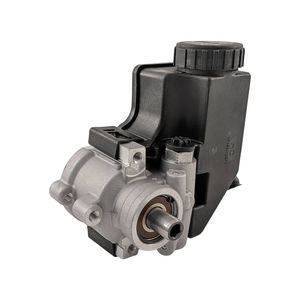 Power Steering Pump GM Type 2 with Reservoir, Natural Aluminium Housing, Universal
