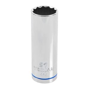 Trojan 21mm Deep Socket 1/2" Drive 
