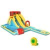 Costway 7-in-1 Inflatable Dual Slide Water Park Bounce Castle W/blower