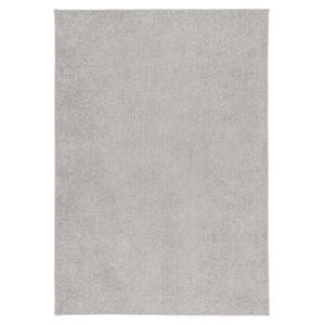 Loopsie-180cm X 120cm-padstow Silver Flatweave Washable Rug