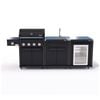 Coleman Revolution 4 Burner Kitchen With Sink And Fridge Module - Matt Black