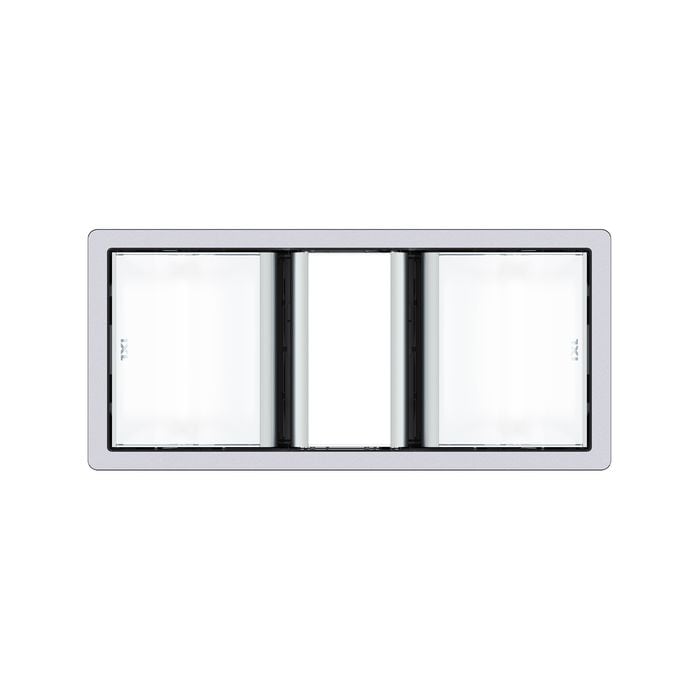 IXL Silver Tastic Luminate Dual 3 In 1 Bathroom Heater Exhaust Fan And Light