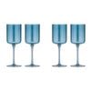 2x 2pc Tempa Verity Crystal Clear Wine Glass Home Barware - Sapphire