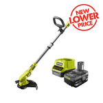 Ryobi 18V ONE+ 25/30cm 4.0Ah Cordless Line Trimmer Kit