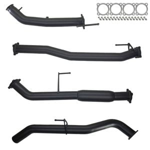 Ignite Exhausts Turbo Back For Nissan D23 Navara Np300 3" With Hotdog 409 Stainless Steel