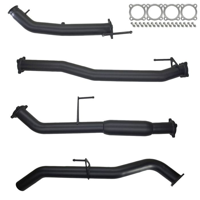 Ignite Exhausts Turbo Back For Nissan D23 Navara Np300 3" With Hotdog 409 Stainless Steel