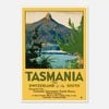 Galrie Tasmania Vintage Travel Poster - Discover the Switzerland of the South, Poster Only, A4 21 x 30cm (8 x 12inch)