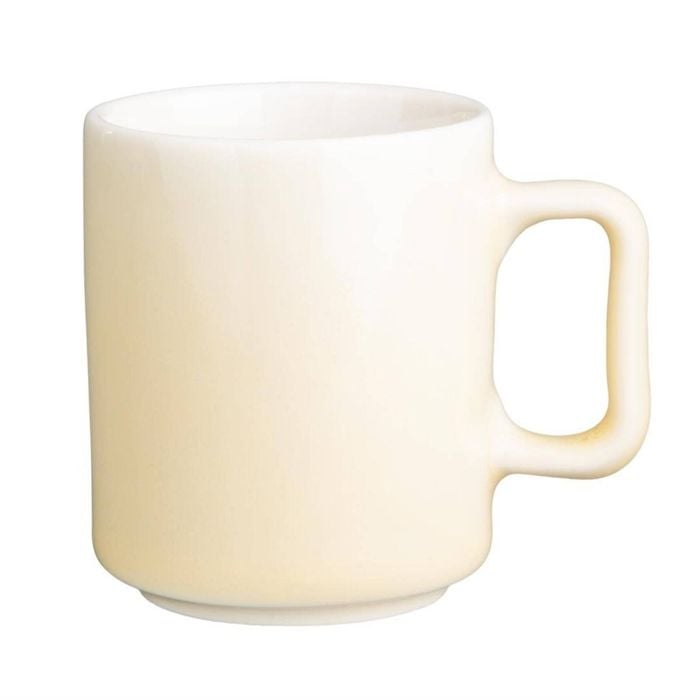 Olympia Fondant Cups Lemon 100ml 6 Pack Porcelain Commercial Tableware