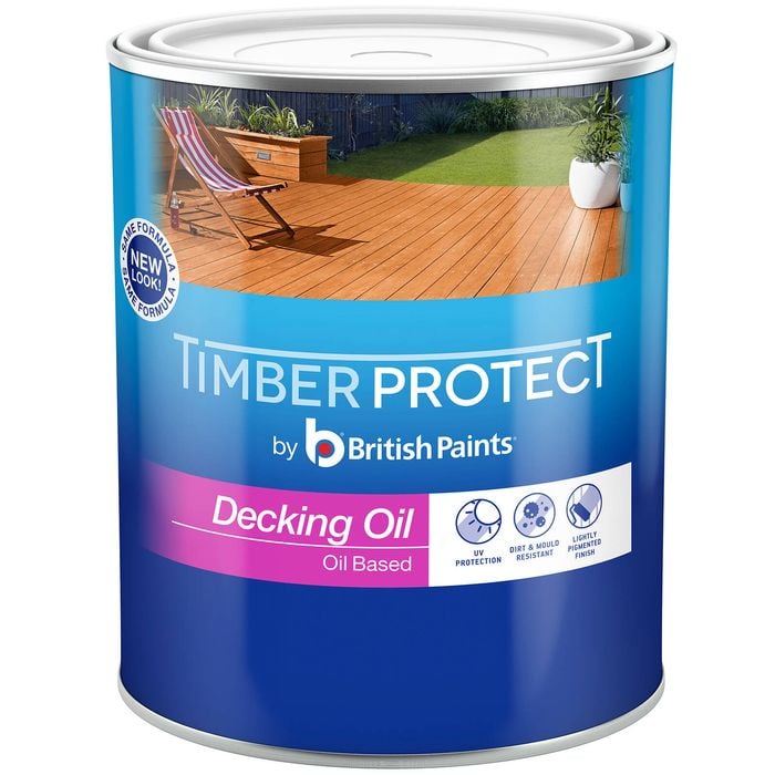 Timber Protect 1L Water Based Decking Oil - Bunnings Australia