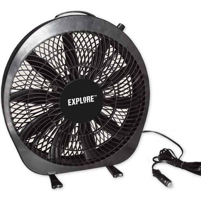 EXPLORE Cool Breeze 12V DC High Flow Cooling Fan Caravan Camping Jayco Marine